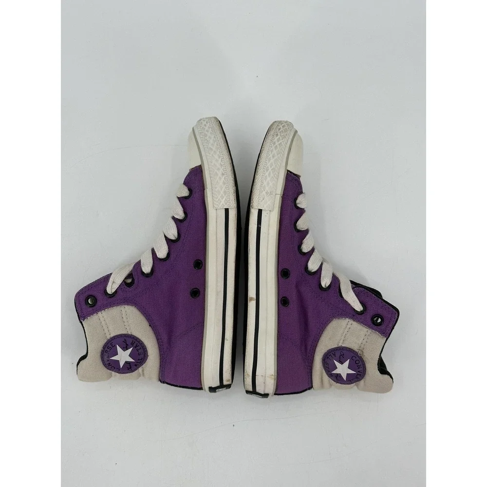 Chuck Taylor Converse All Star‎ Purple High Top Youth Size 3 (316136F)